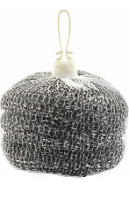 Knitted metal scourer made of galvanized steel «Blesk»